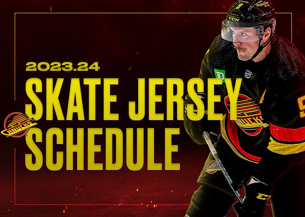 2023.24 Skate Jersey Schedule